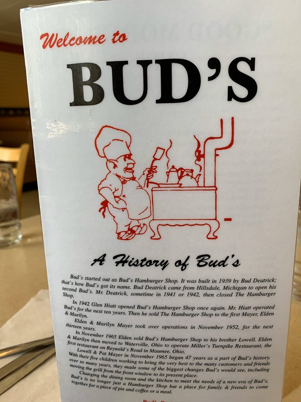 Bud`s restaurant