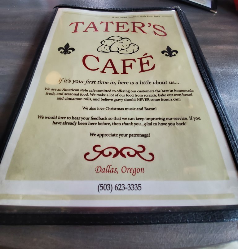 Tater`s Cafe