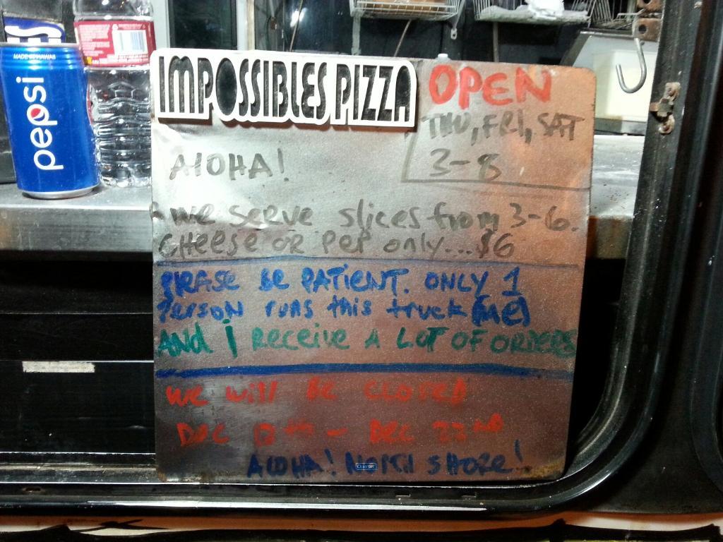 Impossibles Pizza