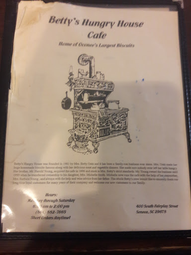 Betty`s Hungry House Cafe